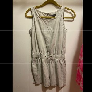 Vince Linen Blend girls romper sz xl/16
